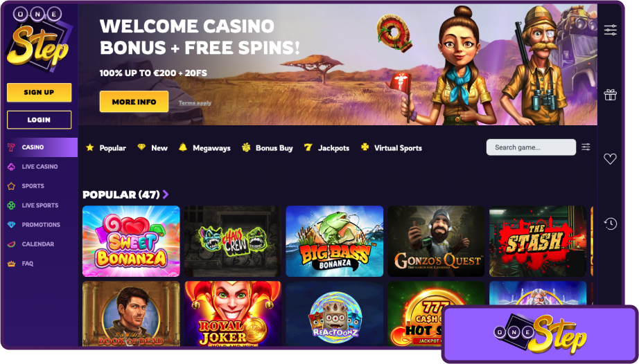OneStep Casino Review
